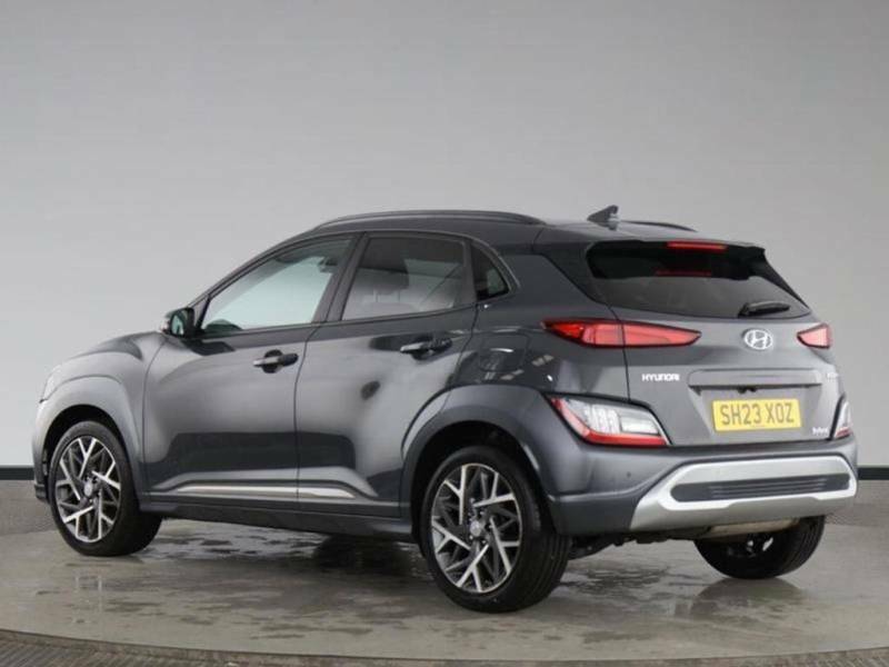 Hyundai Kona 1.6 Gdi Hybrid Premium Dct Grey #3
