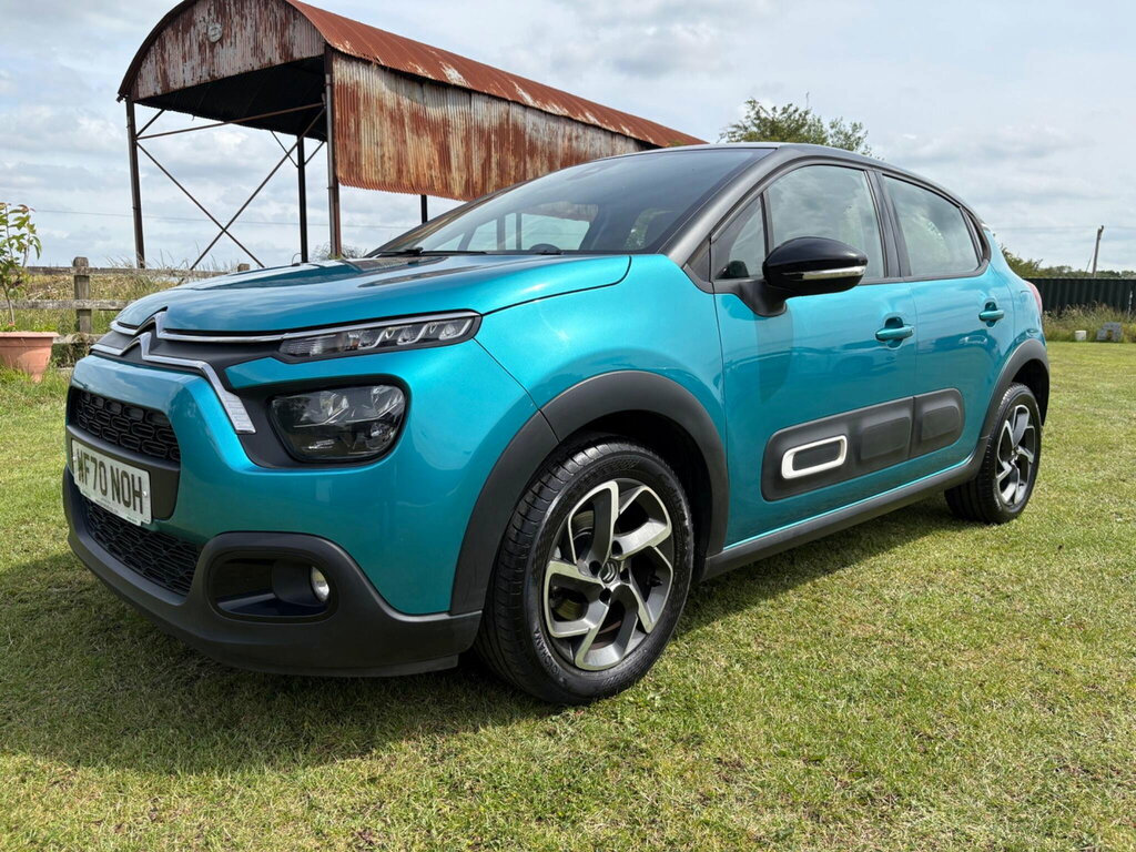 Citroen C3 1.2 Puretech Flair Euro 6 Ss WF70NOH Blue