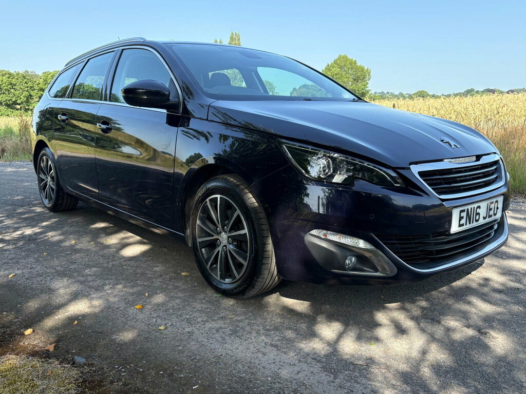 Peugeot 308 SW 1.6 Bluehdi Allure Euro 6 Ss Blue #3