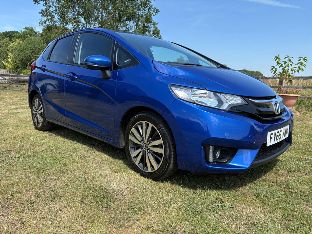 Honda Jazz 1.3 I-vtec Ex Navi Cvt Euro 6 Ss Blue #3