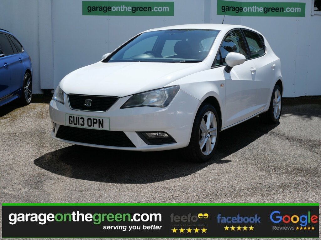 Seat Ibiza 1.4 Toca Euro 5 1 Owner Only 36000 Miles White
