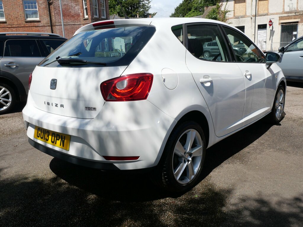 Seat Ibiza 1.4 Toca Euro 5 1 Owner Only 36000 Miles White #4