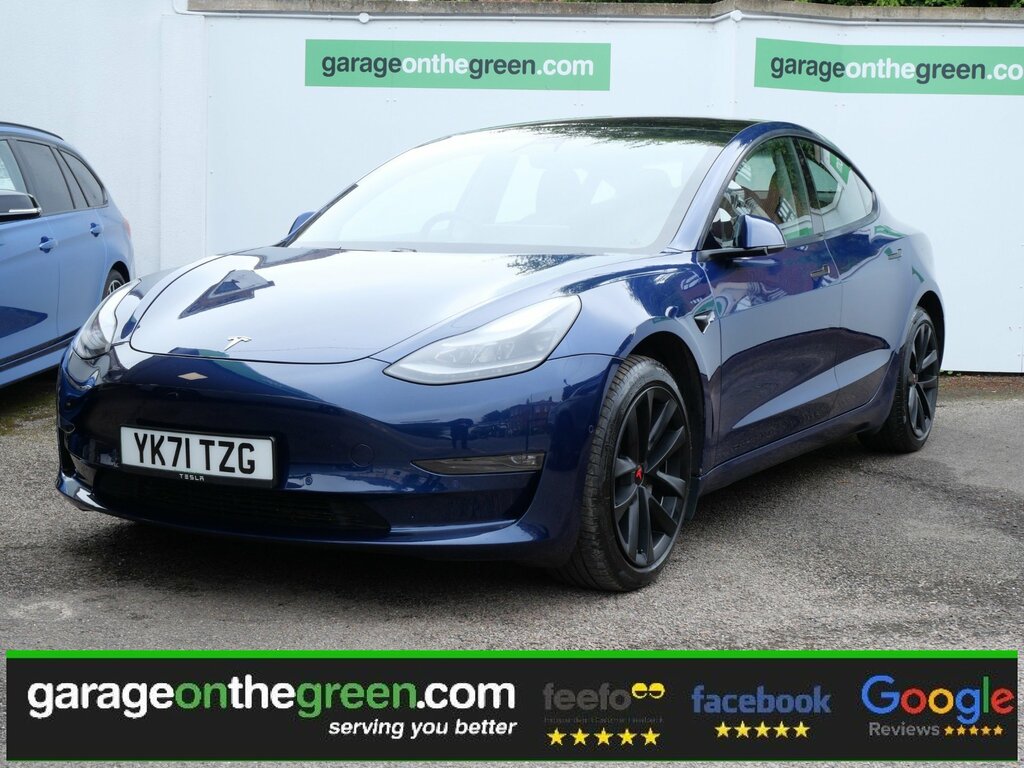 Tesla Model 3 Dual Motor Long Range 4Wde 346 Ps Blue
