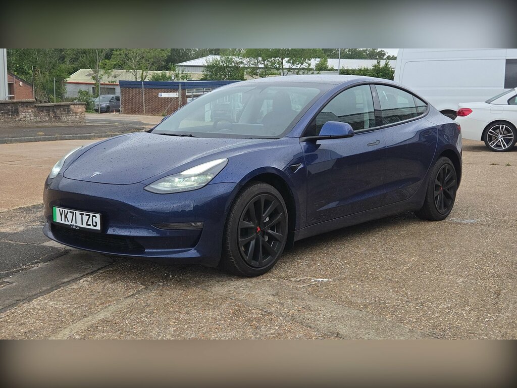 Tesla Model 3 Dual Motor Long Range 4Wde 346 Ps YK71TZG Blue #2