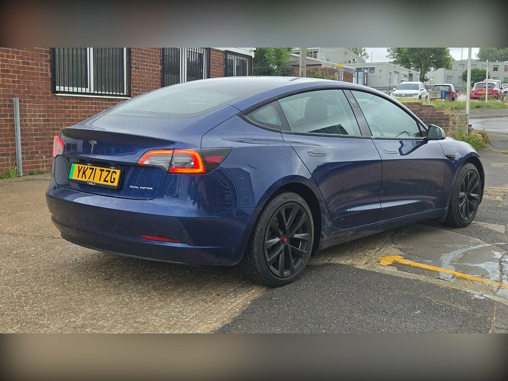 Tesla Model 3 Dual Motor Long Range 4Wde 346 Ps YK71TZG Blue #4