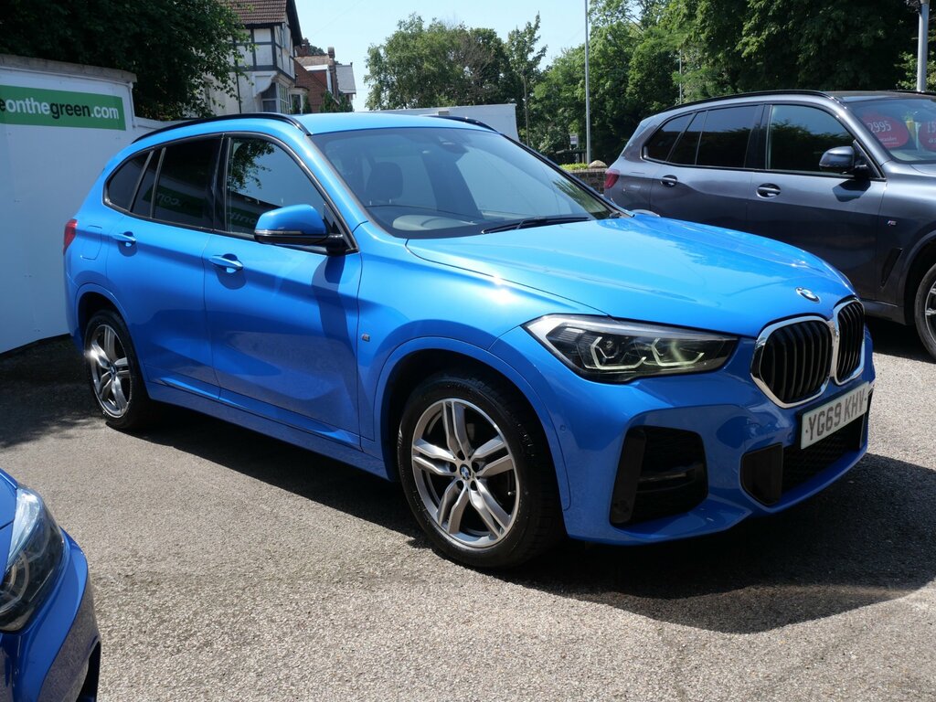 BMW X1 1.5 18I Gpf M Sport Dct Sdrive Euro 6 Ss YG69KHV Blue #3
