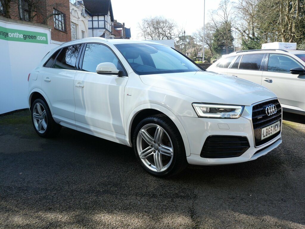 Audi Q3 2.0 Tdi S Line Plus S Tronic Quattro Euro 6 Ss White #3
