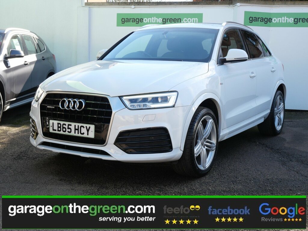 Audi Q3 2.0 Tdi S Line Plus S Tronic Quattro Euro 6 Ss White