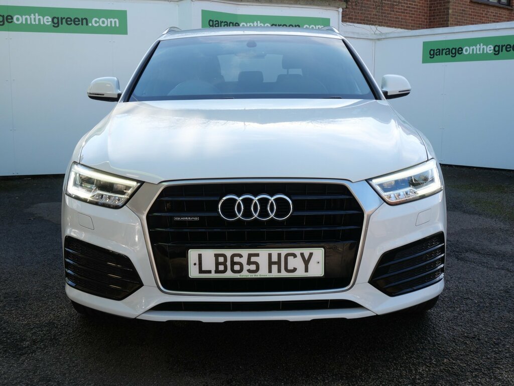 Audi Q3 2.0 Tdi S Line Plus S Tronic Quattro Euro 6 Ss White #2