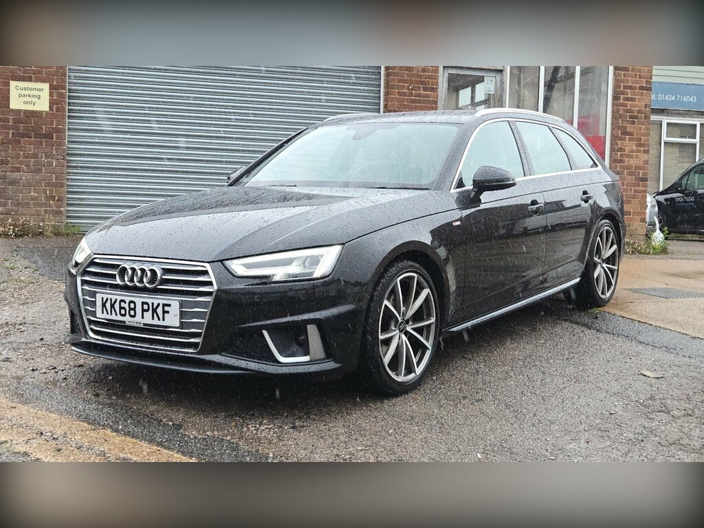 Audi A4 Avant 2.0 Tfsi 35 S Line Euro 6 Ss Black
