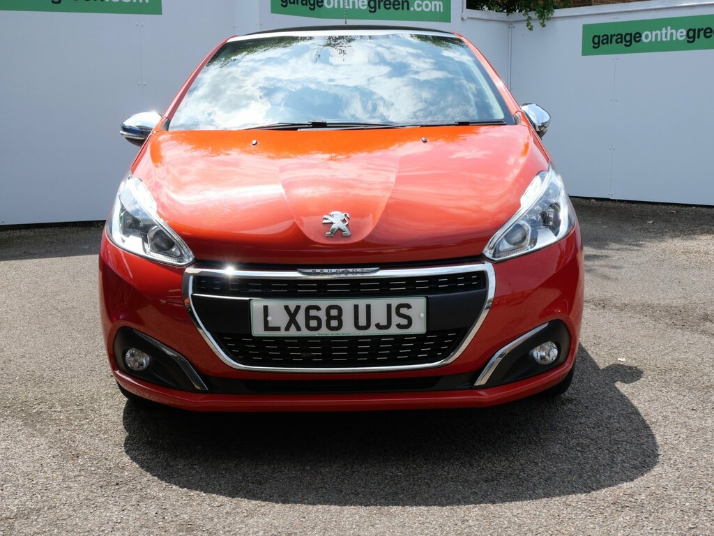 Peugeot 208 1.2 Puretech Allure Premium Euro 6 Ss Orange #2