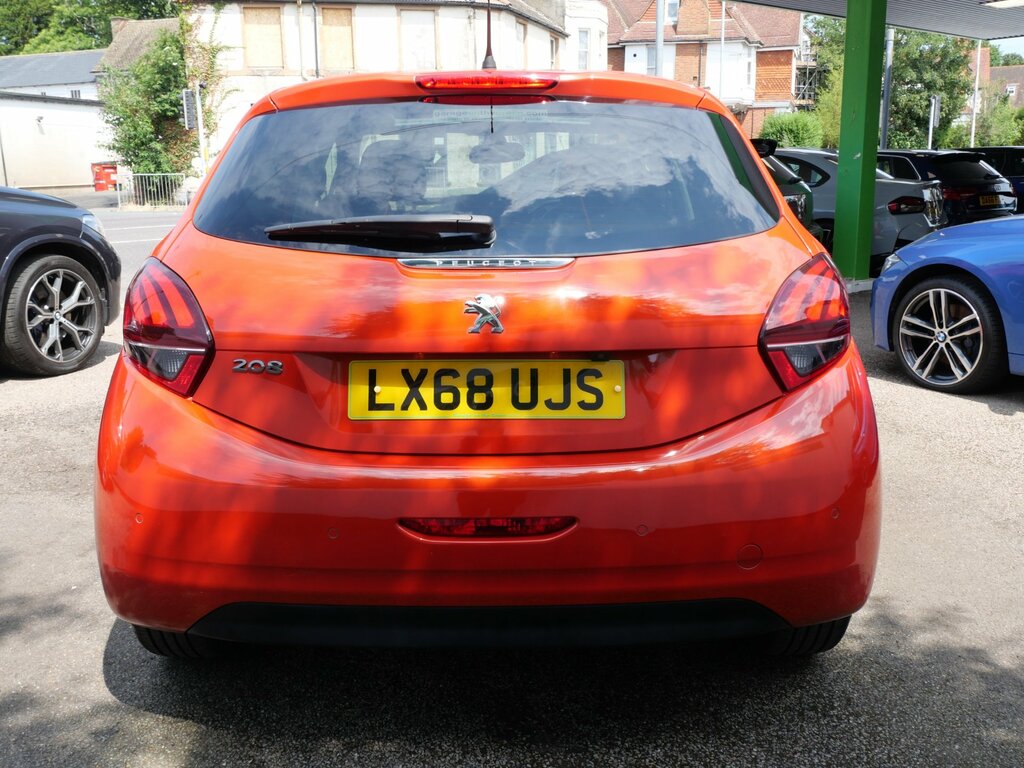 Peugeot 208 1.2 Puretech Allure Premium Euro 6 Ss Orange #5