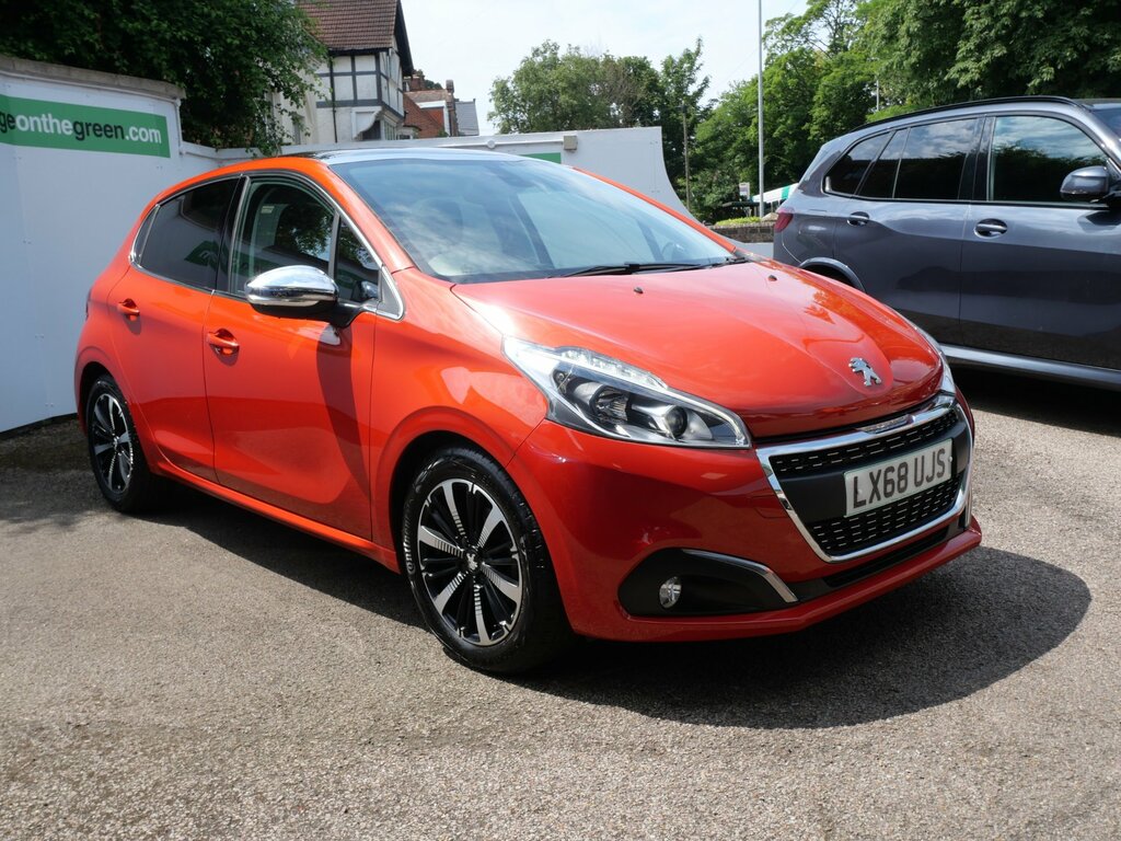 Peugeot 208 1.2 Puretech Allure Premium Euro 6 Ss Orange #3