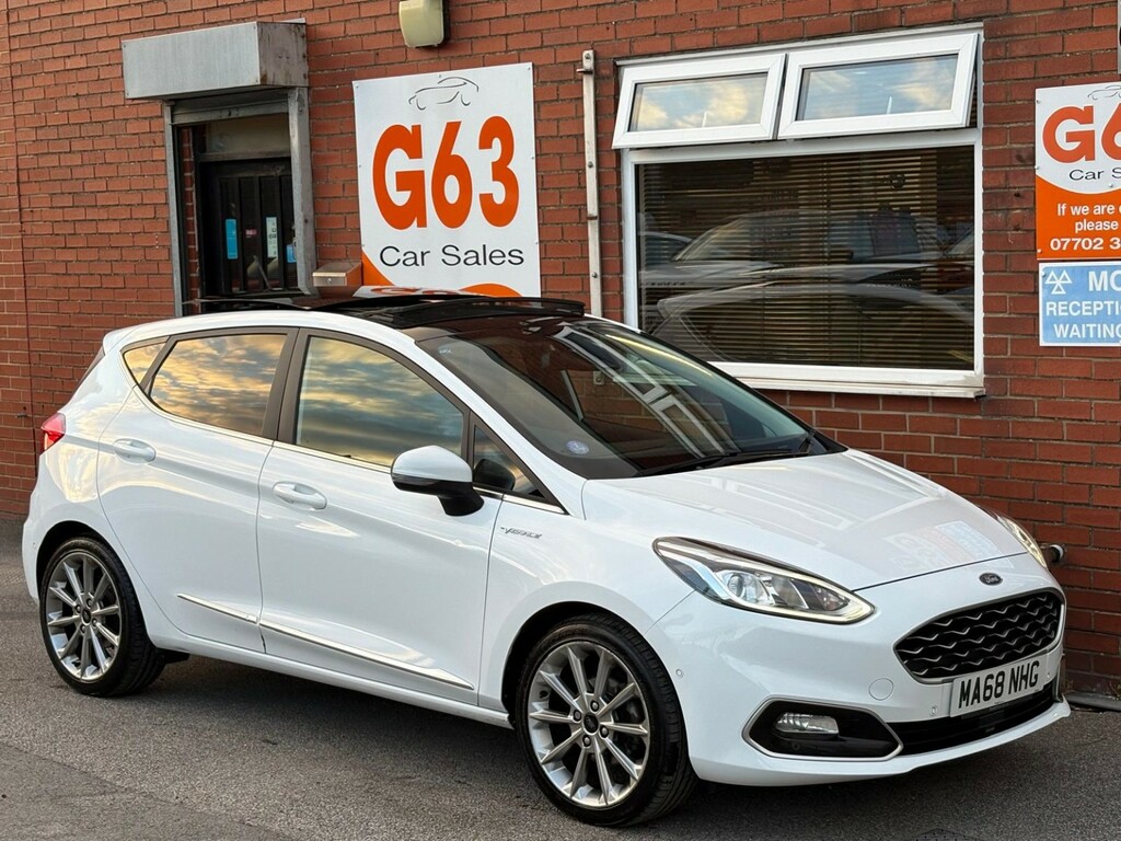 Ford Fiesta 1.0 T Ecoboost Vignale White