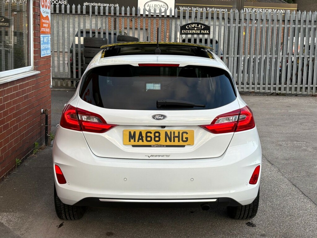 Ford Fiesta 1.0 T Ecoboost Vignale White #4