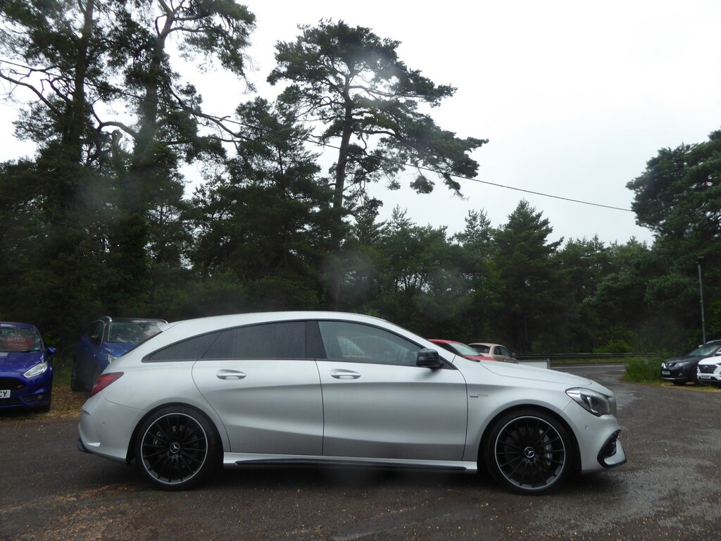 Mercedes-Benz CLA Class 2.0 Cla45 Amg Shooting Brake GX18HSU Silver #4