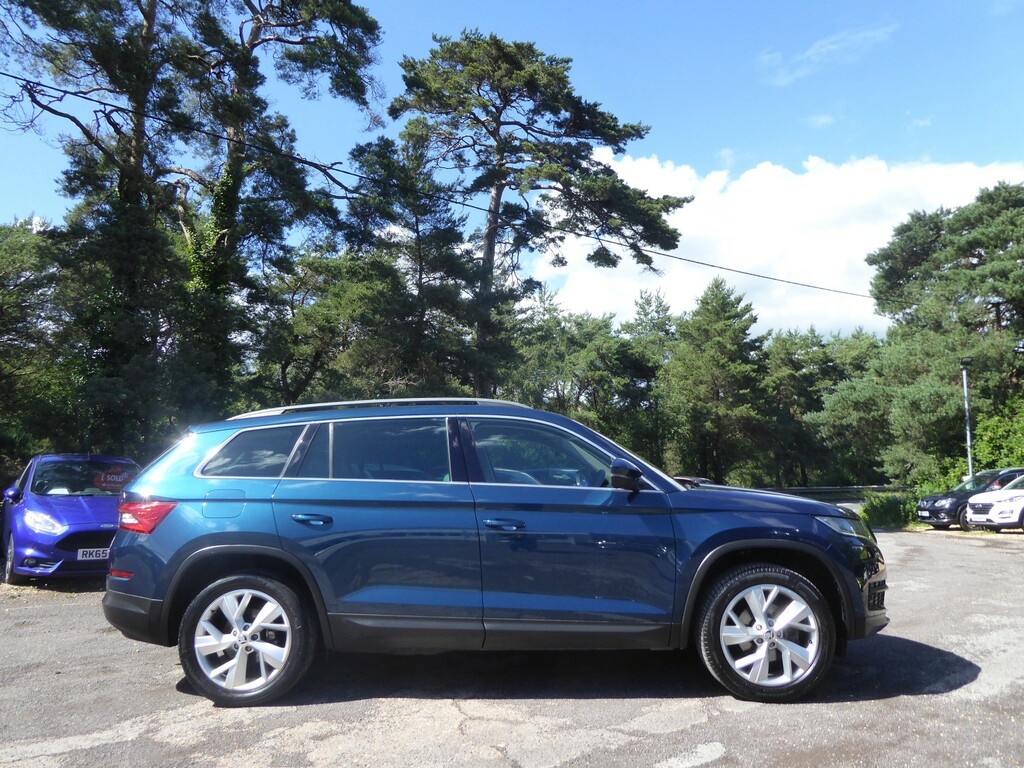 Skoda Kodiaq 2.0 Tdi Se L Dsg Blue #4