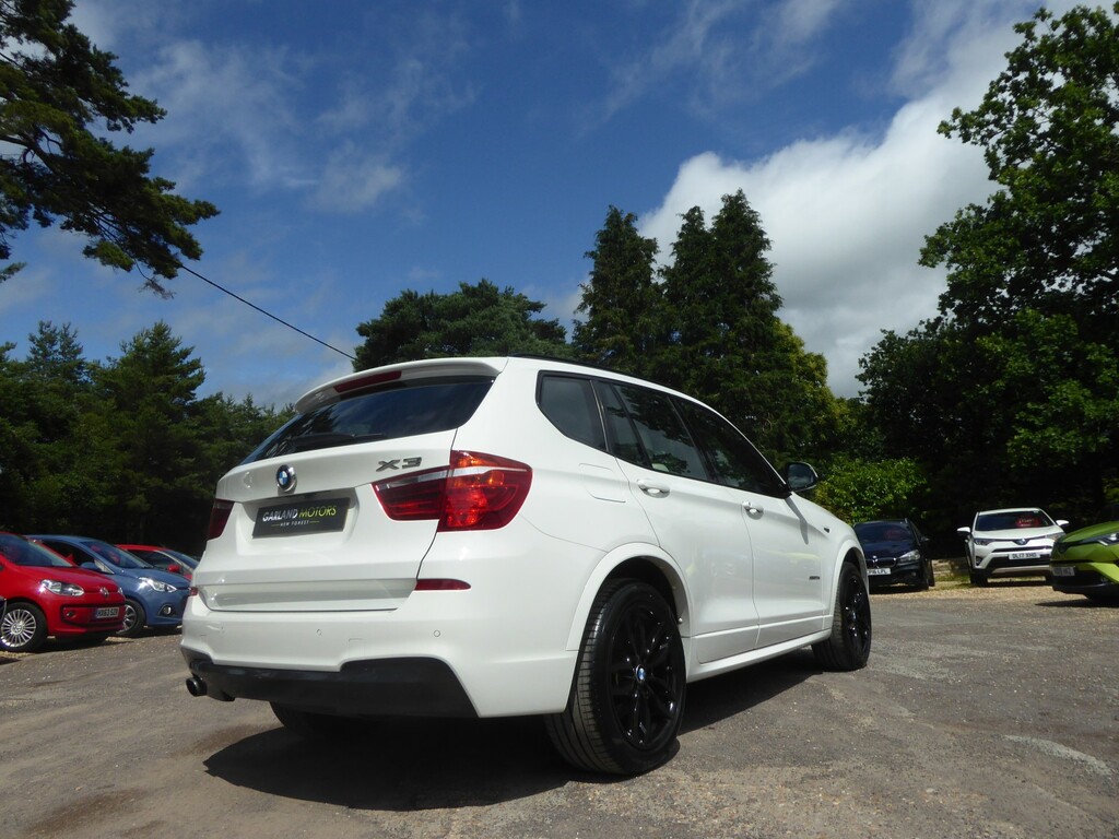 BMW X3 2.0 X3 Xdrive20d M Sport White #5