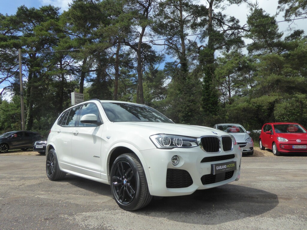 BMW X3 2.0 X3 Xdrive20d M Sport White #3