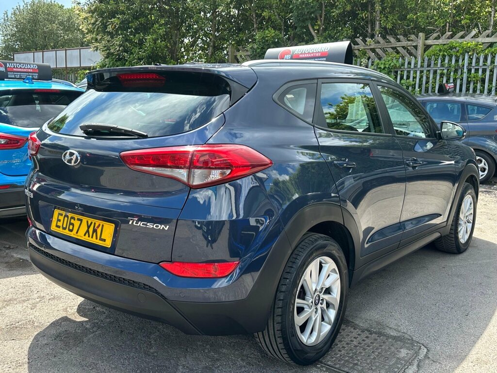 Hyundai Tucson 1.7 Crdi Blue Drive Se Nav Euro 6 Ss EO67XKL Blue #6