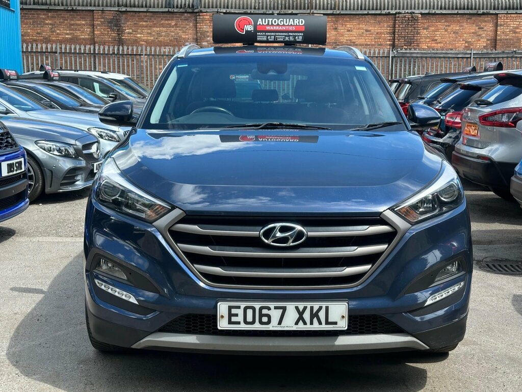 Hyundai Tucson 1.7 Crdi Blue Drive Se Nav Euro 6 Ss EO67XKL Blue #2