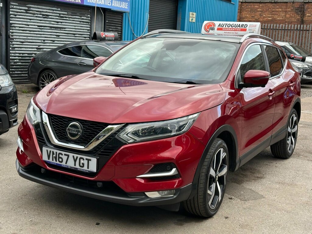 Nissan Qashqai 1.6 Dci Tekna Xtron Euro 6 Ss VN67YGT Red #3