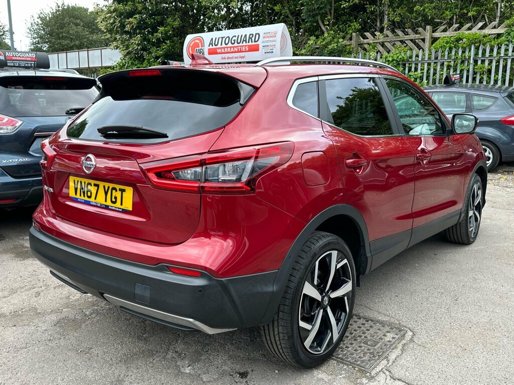 Nissan Qashqai 1.6 Dci Tekna Xtron Euro 6 Ss VN67YGT Red #6