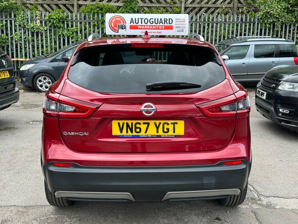 Nissan Qashqai 1.6 Dci Tekna Xtron Euro 6 Ss VN67YGT Red #5