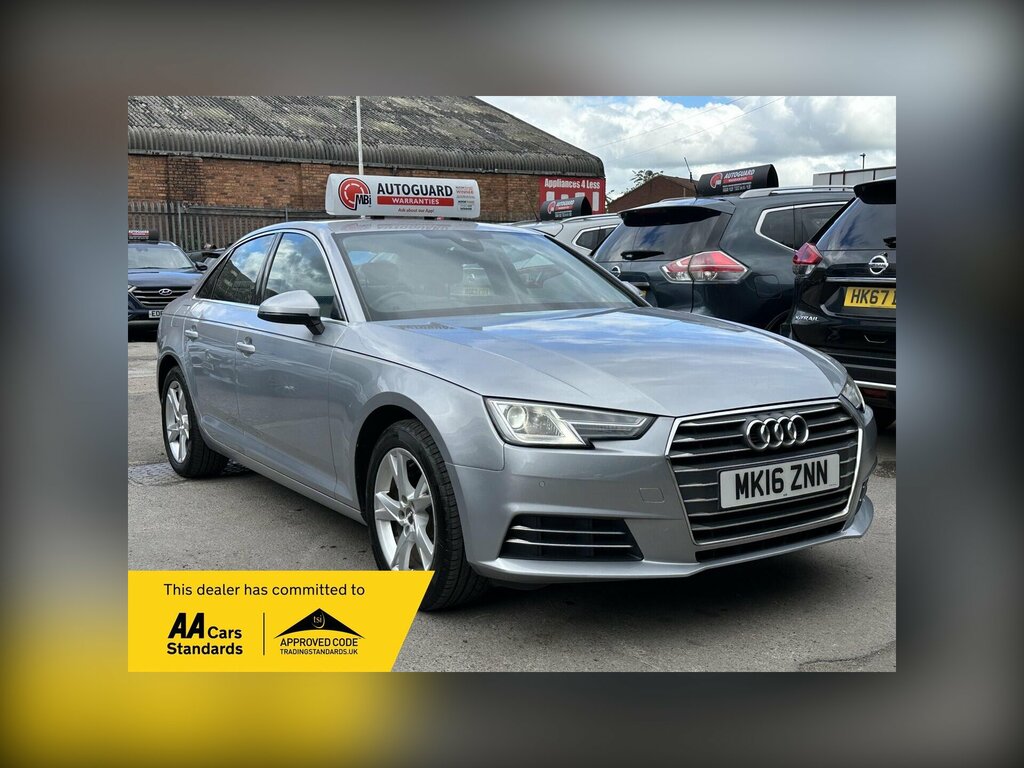 Audi A4 1.4 Tfsi Sport Euro 6 Ss Silver