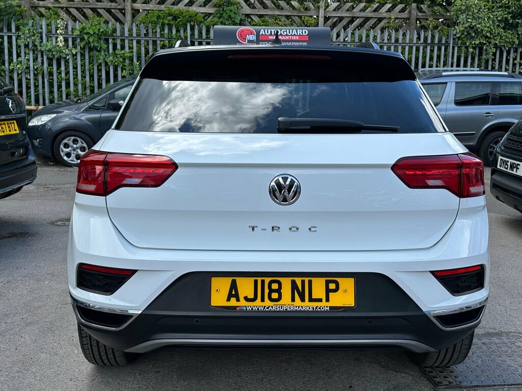 Volkswagen T-Roc 1.0 Tsi Design Euro 6 Ss White #5