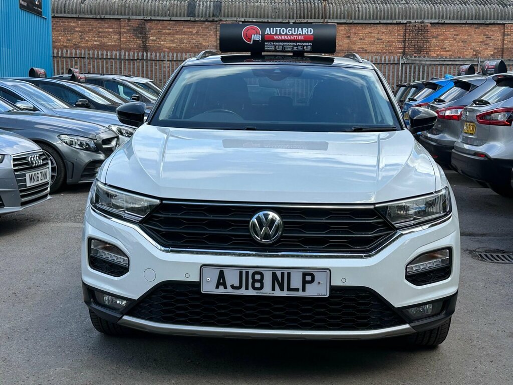 Volkswagen T-Roc 1.0 Tsi Design Euro 6 Ss White #2