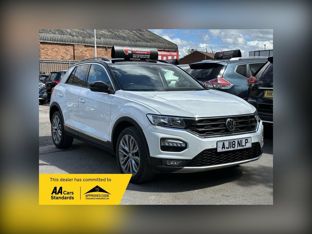 Volkswagen T-Roc 1.0 Tsi Design Euro 6 Ss White