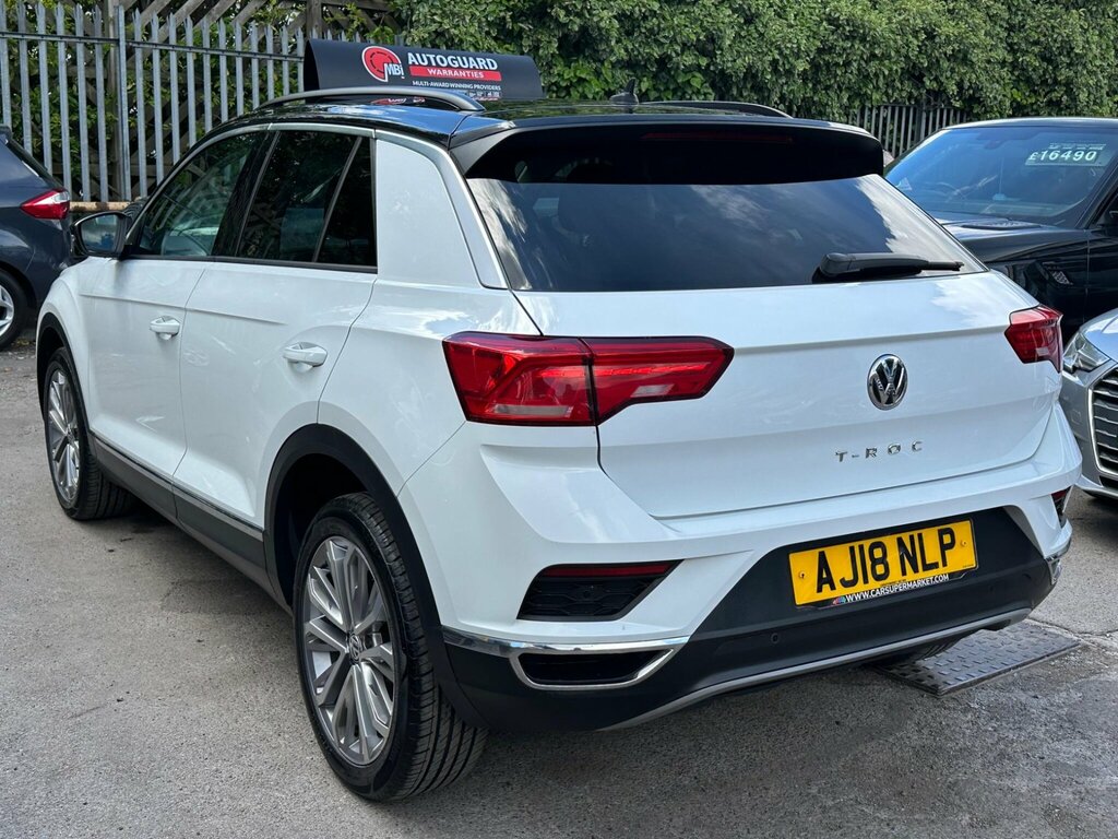 Volkswagen T-Roc 1.0 Tsi Design Euro 6 Ss White #4