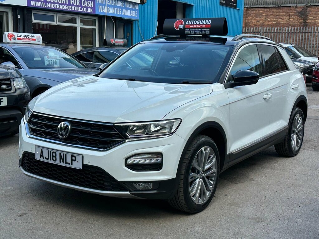 Volkswagen T-Roc 1.0 Tsi Design Euro 6 Ss White #3