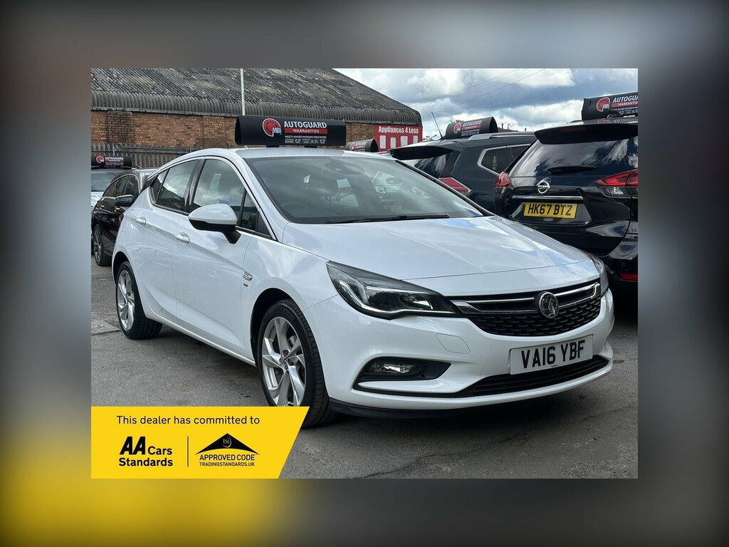 Vauxhall Astra 1.4I Sri Euro 6 White