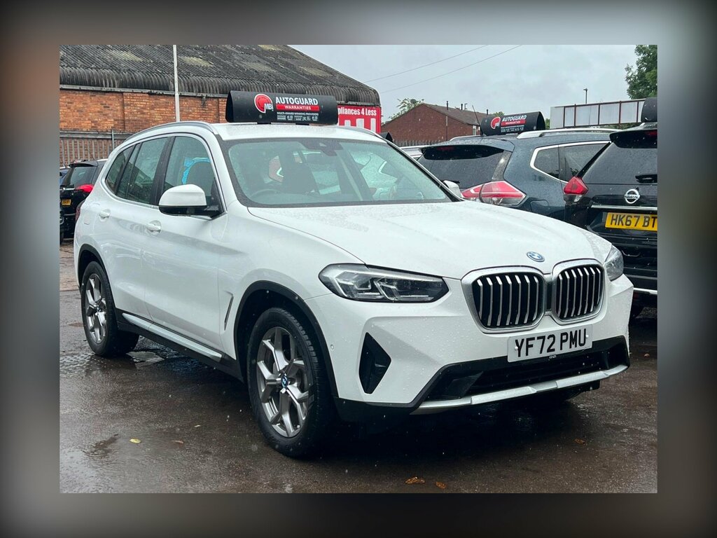 BMW X3 2.0 30E 12Kwh Xline Xdrive Euro 6 Ss White