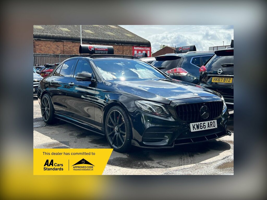 Mercedes-Benz E Class 3.0 E43 V6 Amg Premium Plus G-tronic 4Matic Eur Black