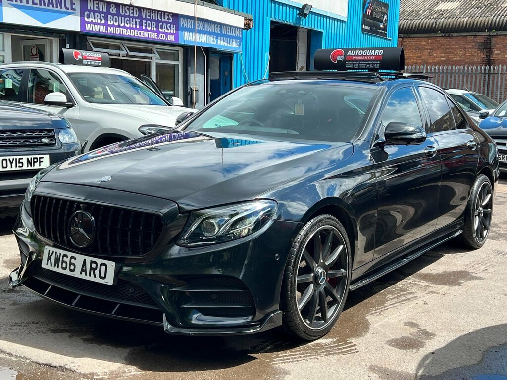 Mercedes-Benz E Class 3.0 E43 V6 Amg Premium Plus G-tronic 4Matic Eur Black #3