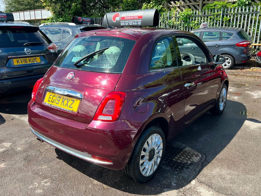 Fiat 500 1.2 Lounge Euro 6 Ss Red #4