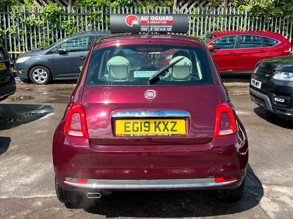 Fiat 500 1.2 Lounge Euro 6 Ss Red #6