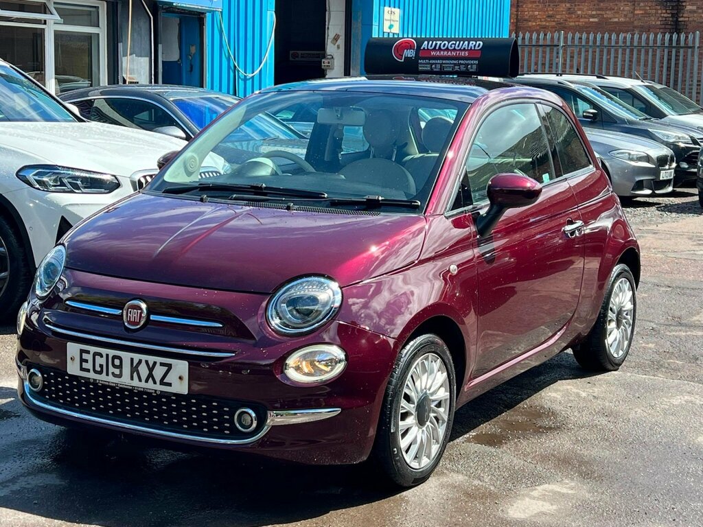 Fiat 500 1.2 Lounge Euro 6 Ss Red #3
