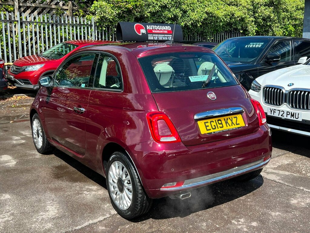 Fiat 500 1.2 Lounge Euro 6 Ss Red #5