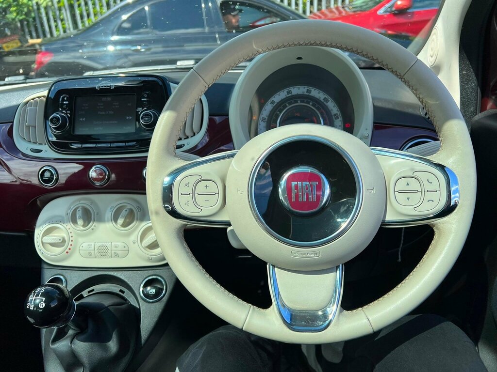 Fiat 500 500 Pop White #9