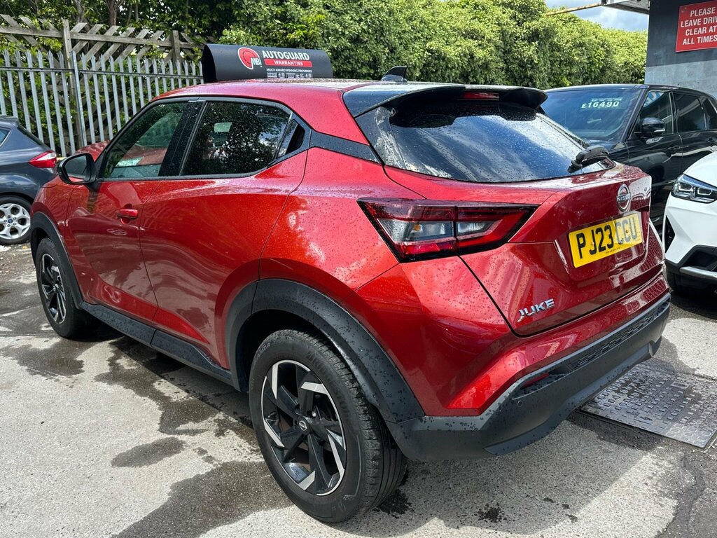 Nissan Juke 1.0 Dig-t N-connecta Euro 6 Ss Red #4
