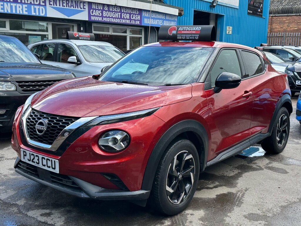 Nissan Juke 1.0 Dig-t N-connecta Euro 6 Ss Red #3