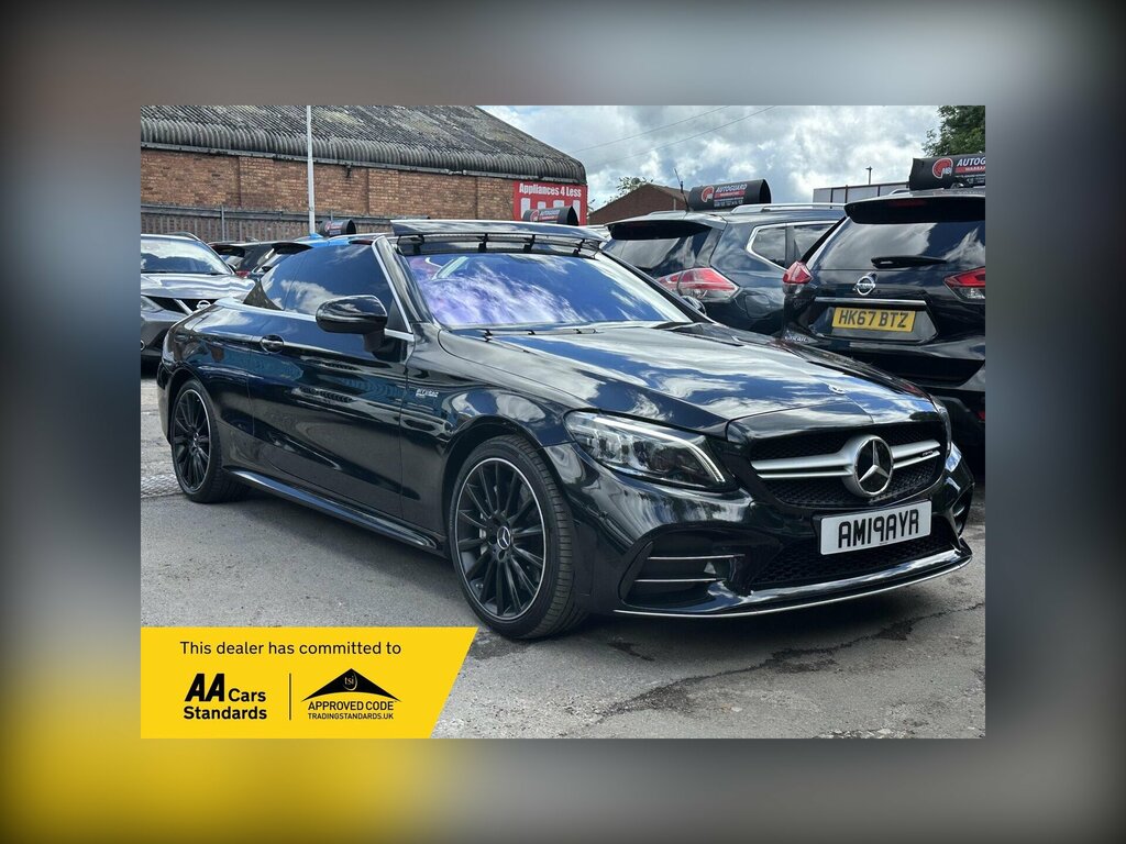 Mercedes-Benz C Class 3.0 C43 V6 Amg Premium Cabriolet G-tronic 4Mati Black