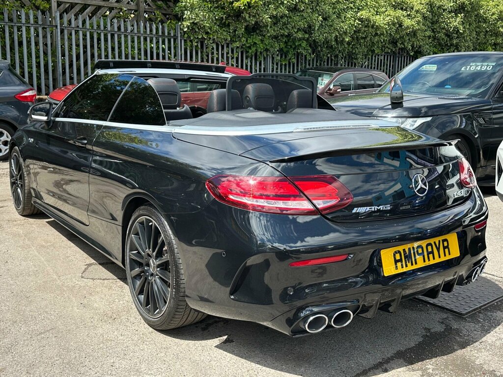 Mercedes-Benz C Class 3.0 C43 V6 Amg Premium Cabriolet G-tronic 4Mati Black #4