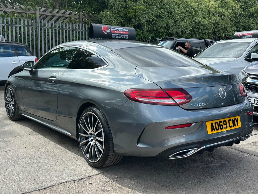 Mercedes-Benz C Class 2.0 C300d Amg Line Premium G-tronic Euro 6 Ss Grey #4