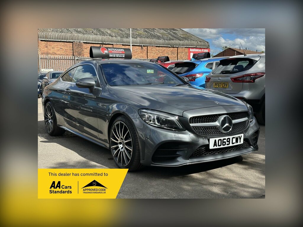 Mercedes-Benz C Class 2.0 C300d Amg Line Premium G-tronic Euro 6 Ss Grey