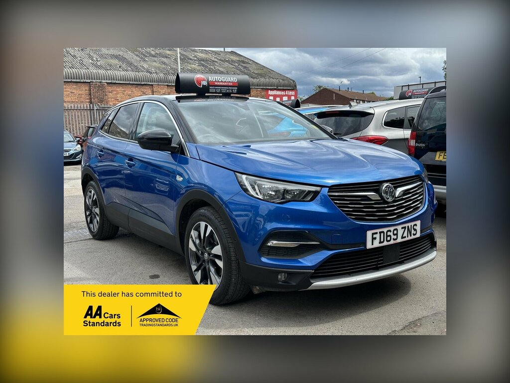 Vauxhall Grandland X 1.2 Turbo Sri Nav Euro 6 Ss Blue